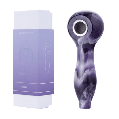 Astral Project Gemstone Spoon Pipe