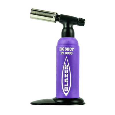 Blazer Big Shot GT8000 Butane Torch - Purple-Glow