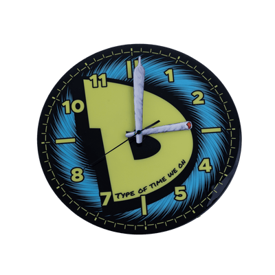 Dans Rollin Up Clock - Black