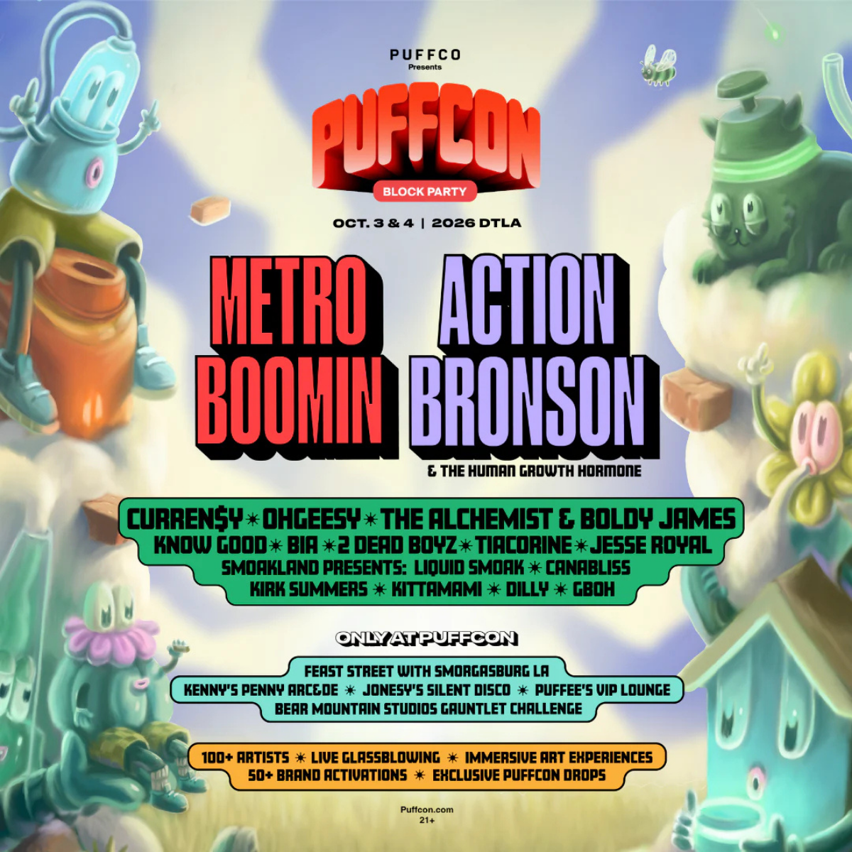 Puffcon 2026: Lineup, Tickets and the Device Rule - 1321