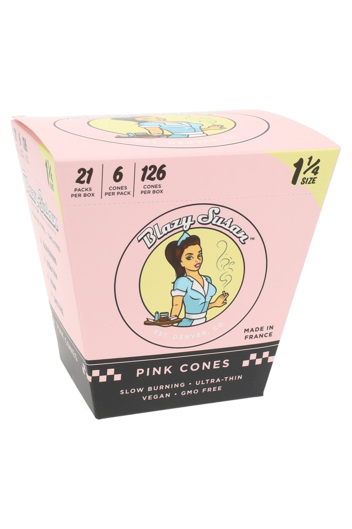 Blazy Susan 1¼ Cones, Box of 21 Packs, Pink or Purple - 1321
