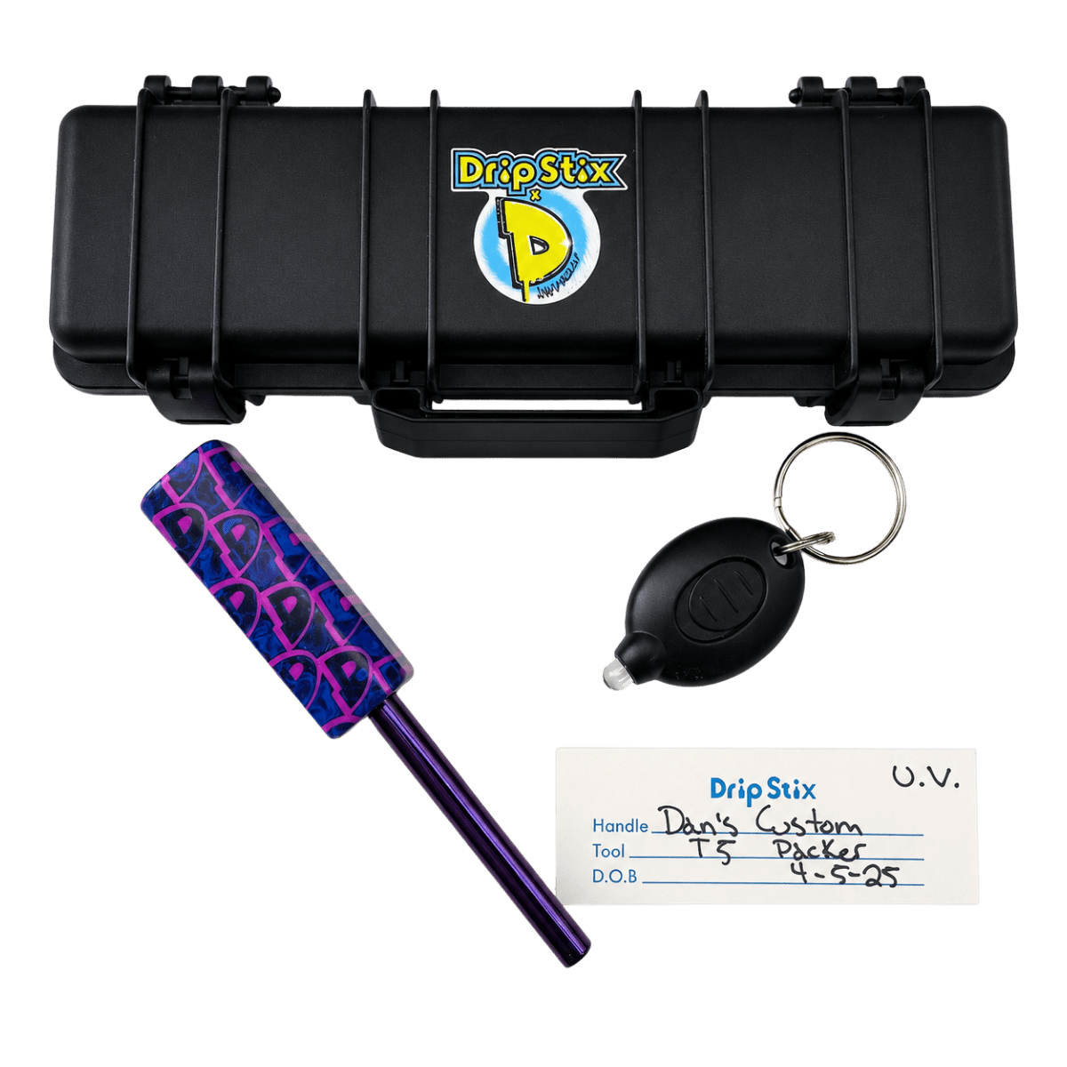 Dripstix x Dans Rollin Up UV Reactive Packer - 1321
