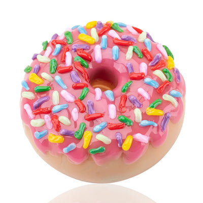 Empire Glassworks Pink Sprinkle Donut Dry Pipe