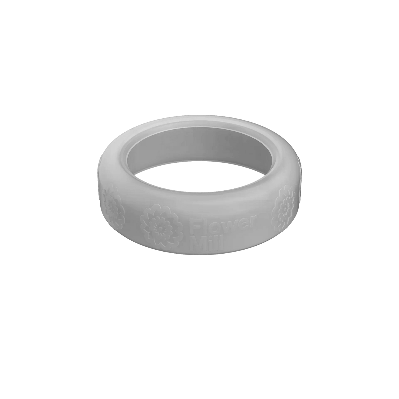 Flower Mill 2.0" Silicone Mill Grip - Clear - 1321
