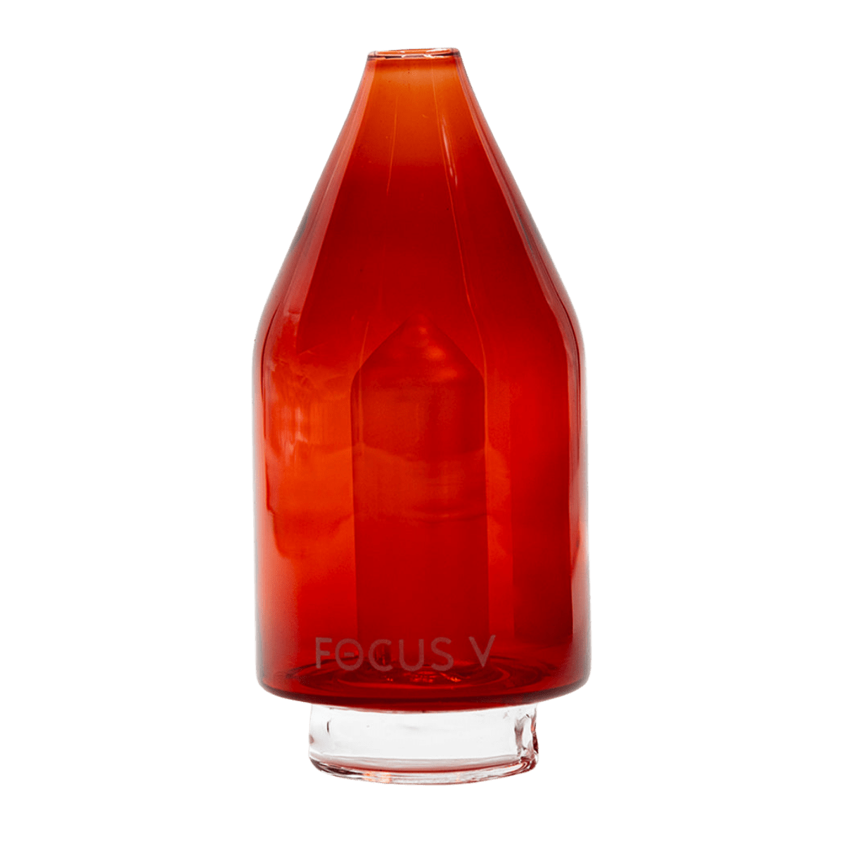 Focus V Carta Glass Attachment - Red - 1321