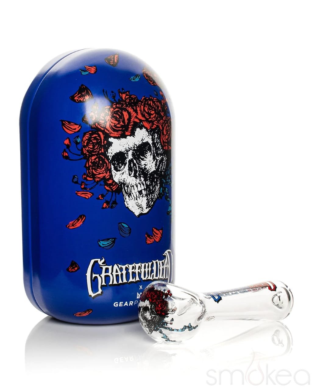 GEAR Premium x Grateful Dead Bertha Spoon Pipe in Collectible Tin - 1321