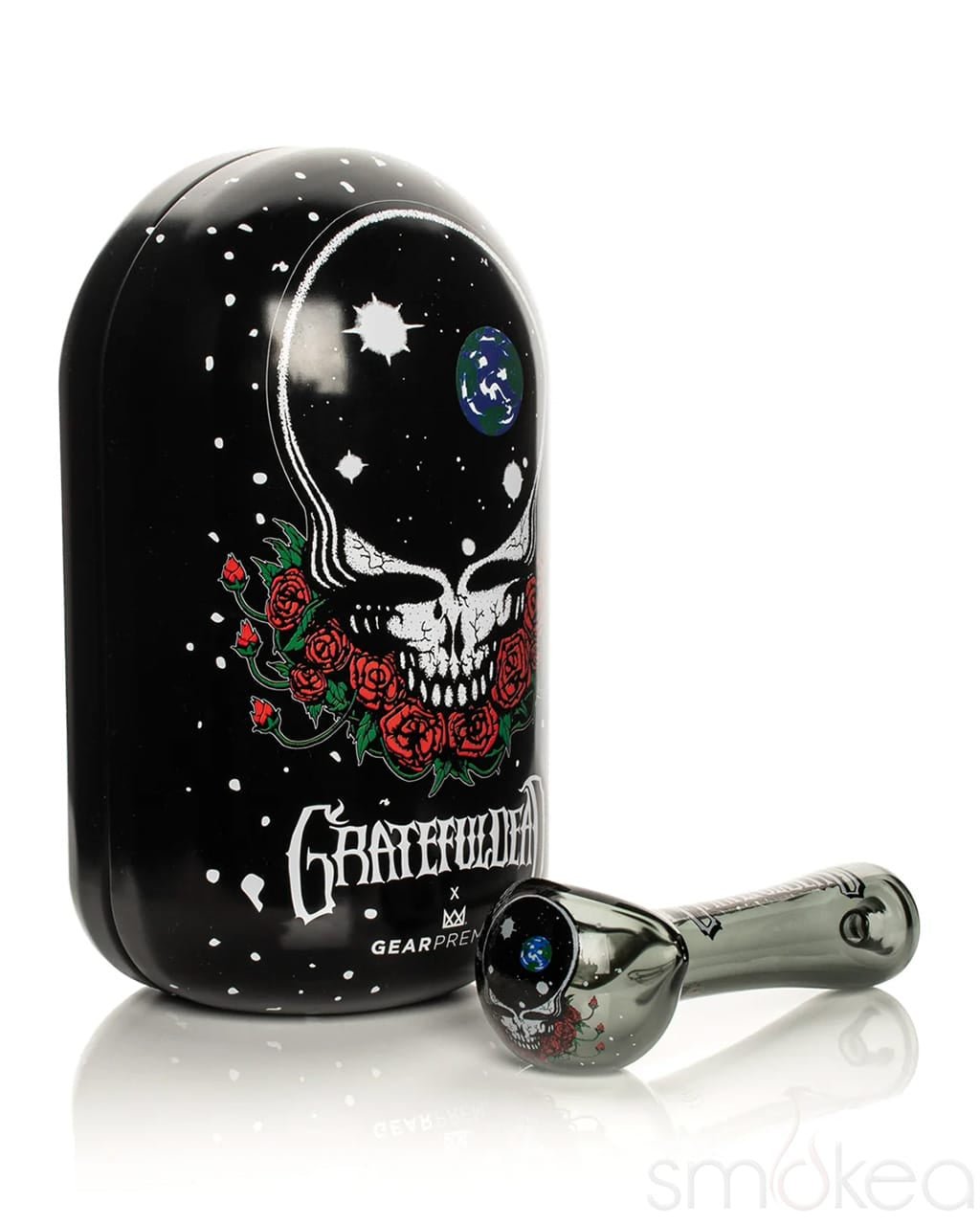 GEAR Premium x Grateful Dead Space Your Face Spoon Pipe in Collectible Tin - 1321