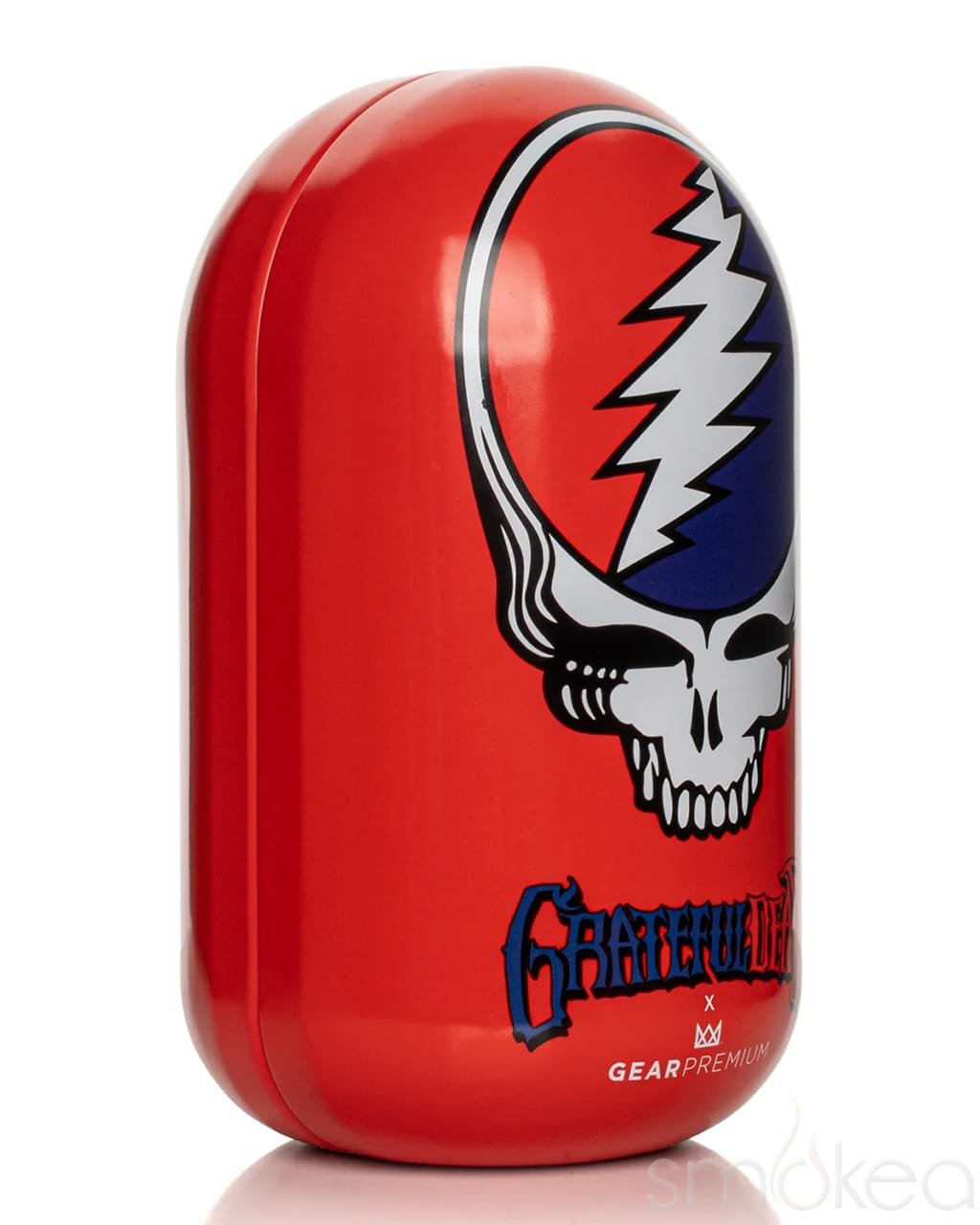 GEAR Premium x Grateful Dead Steal Your Face Sherlock Pipe in Collectible Tin - 1321