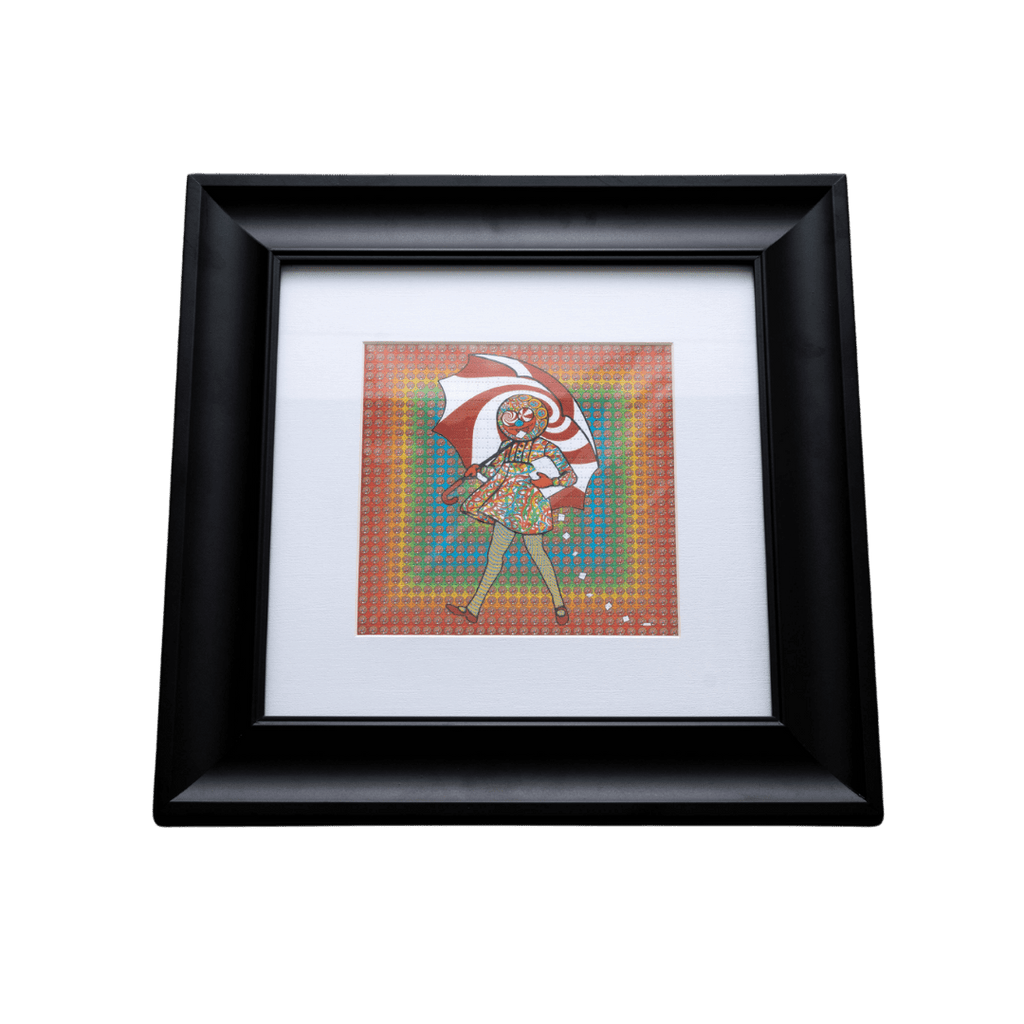 Gong x Slinger One Acid Eater Framed Artwork - 1321