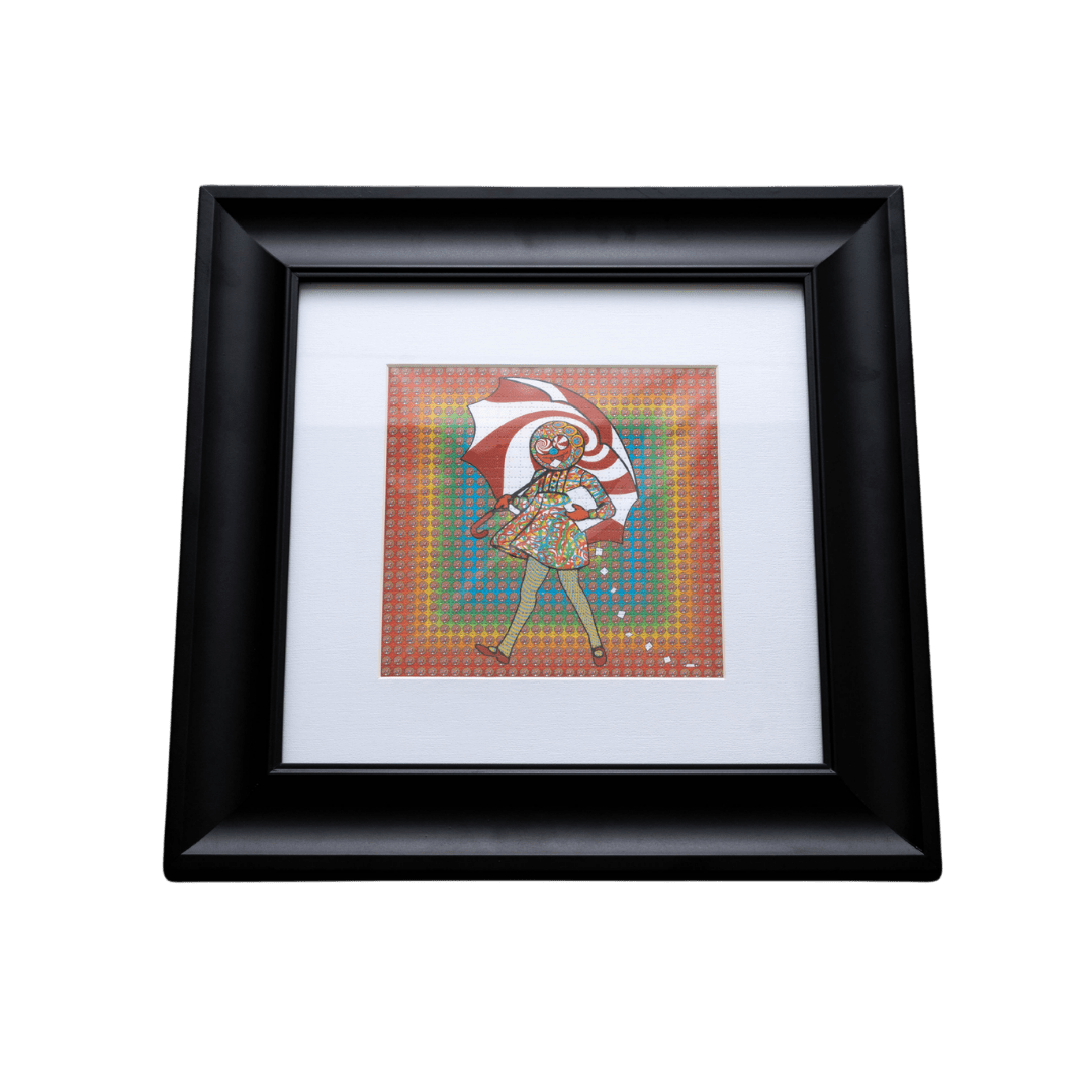 Gong x Slinger One Acid Eater Framed Artwork - 1321