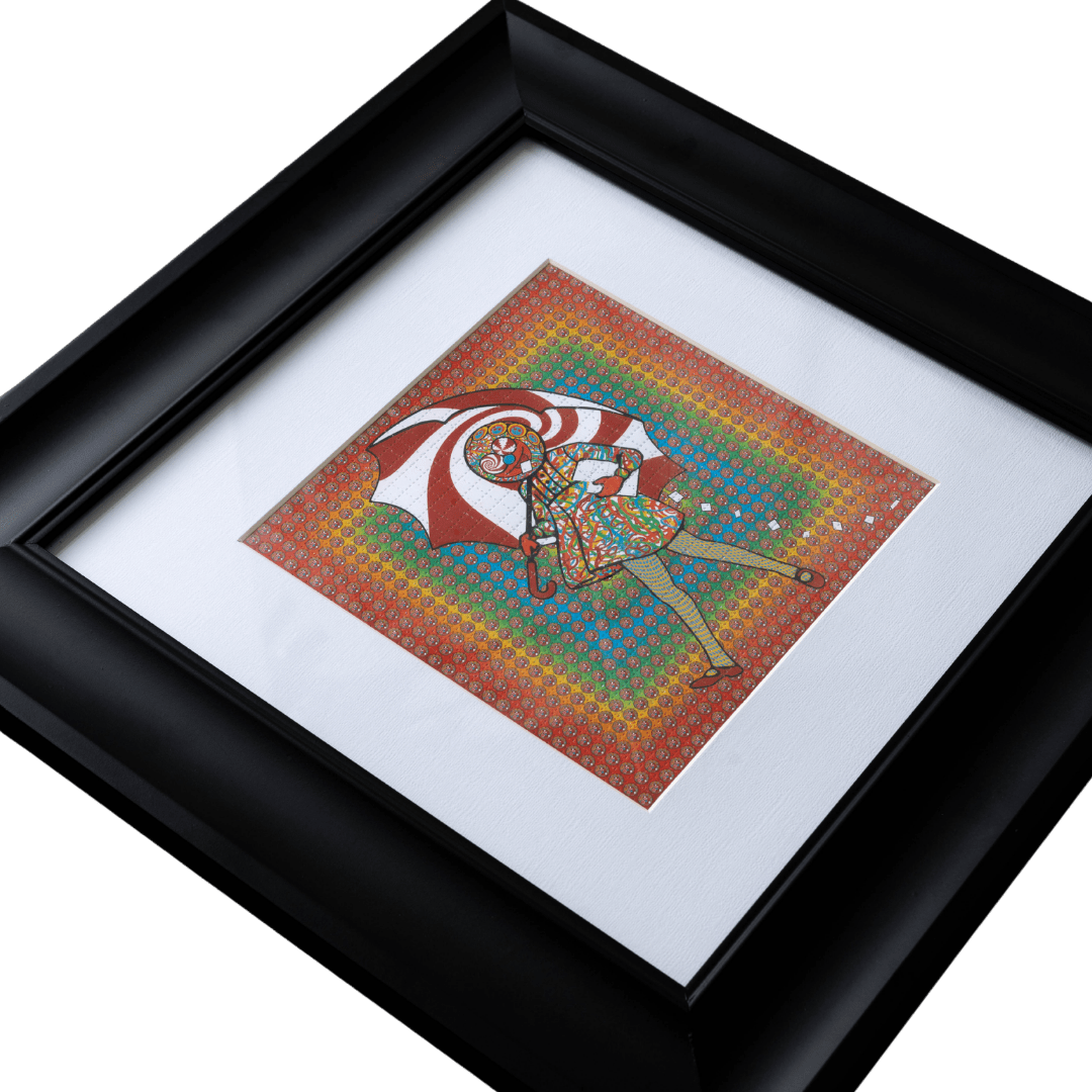 Gong x Slinger One Acid Eater Framed Artwork - 1321