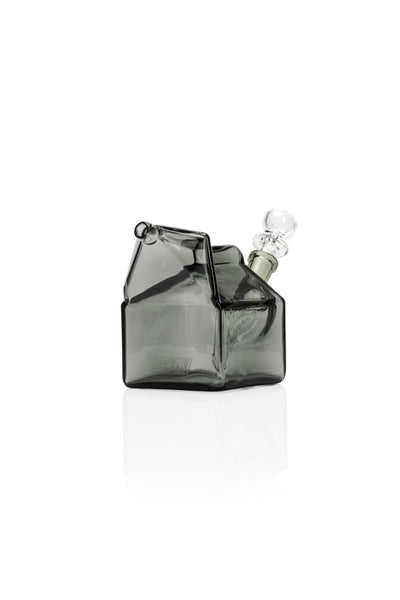 GRAV Milk Carton Bubbler - Smoke