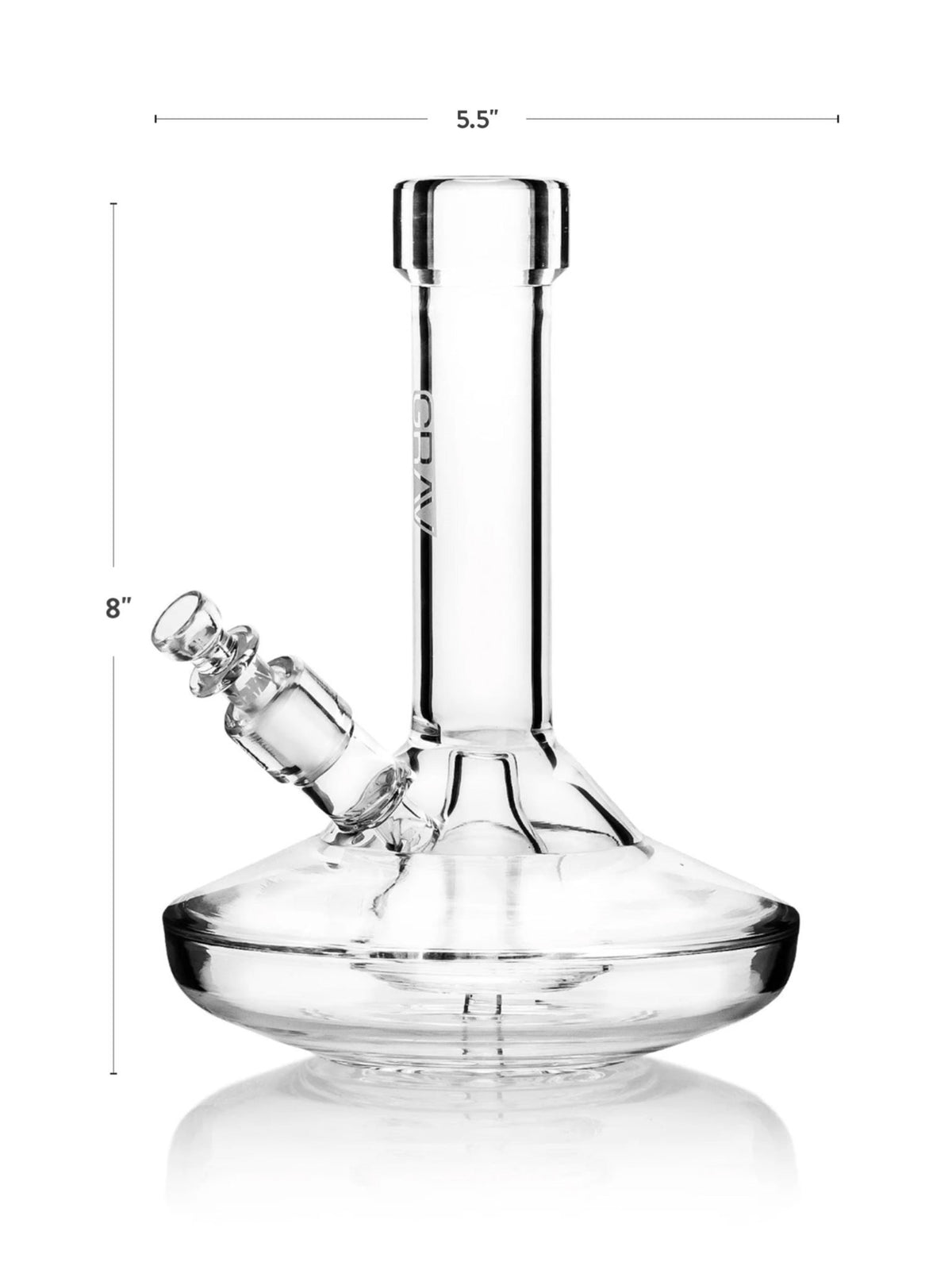 GRAV Small Wide Base Water Pipe - 1321