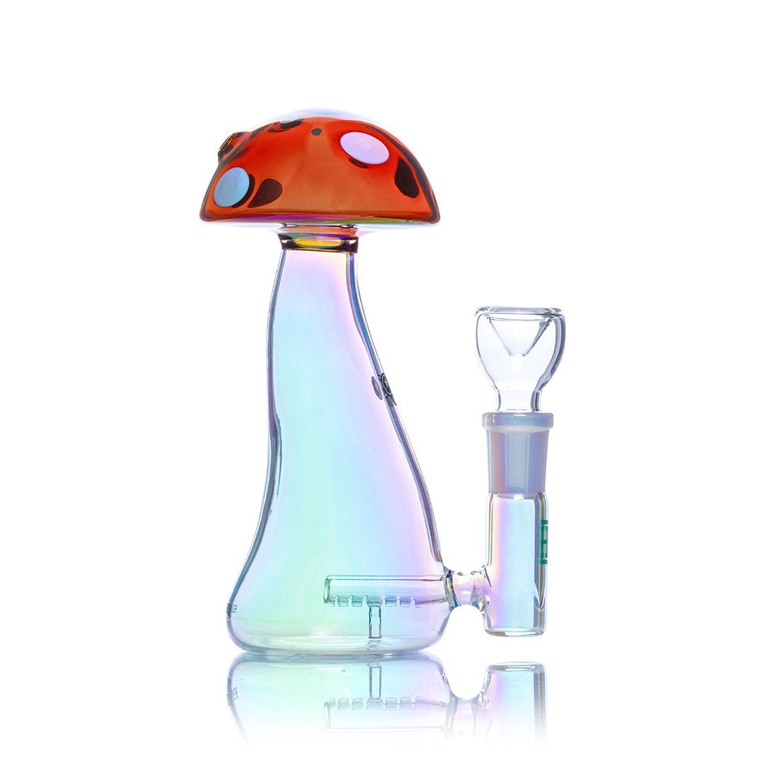 Hemper Trippy Shroom Glass Water Pipe - 1321