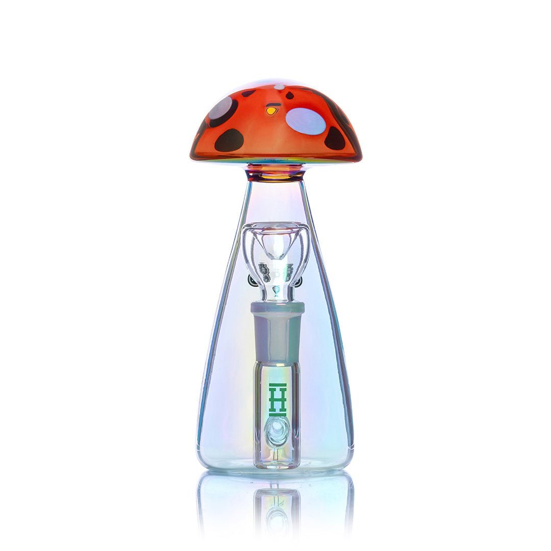 Hemper Trippy Shroom Glass Water Pipe - 1321
