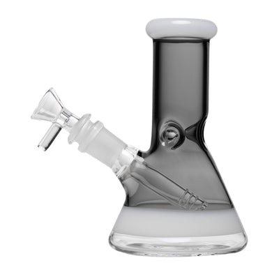 Human Grade 6" Beaker Water Pipe - Smoke