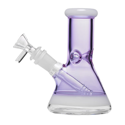 Human Grade 6" Beaker Water Pipe - Lavender