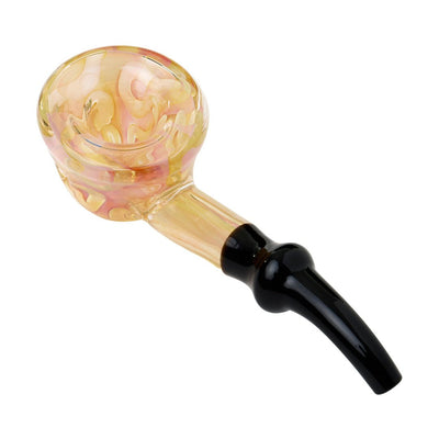 Human Grade Fleur Hand Pipe - Gold Fume