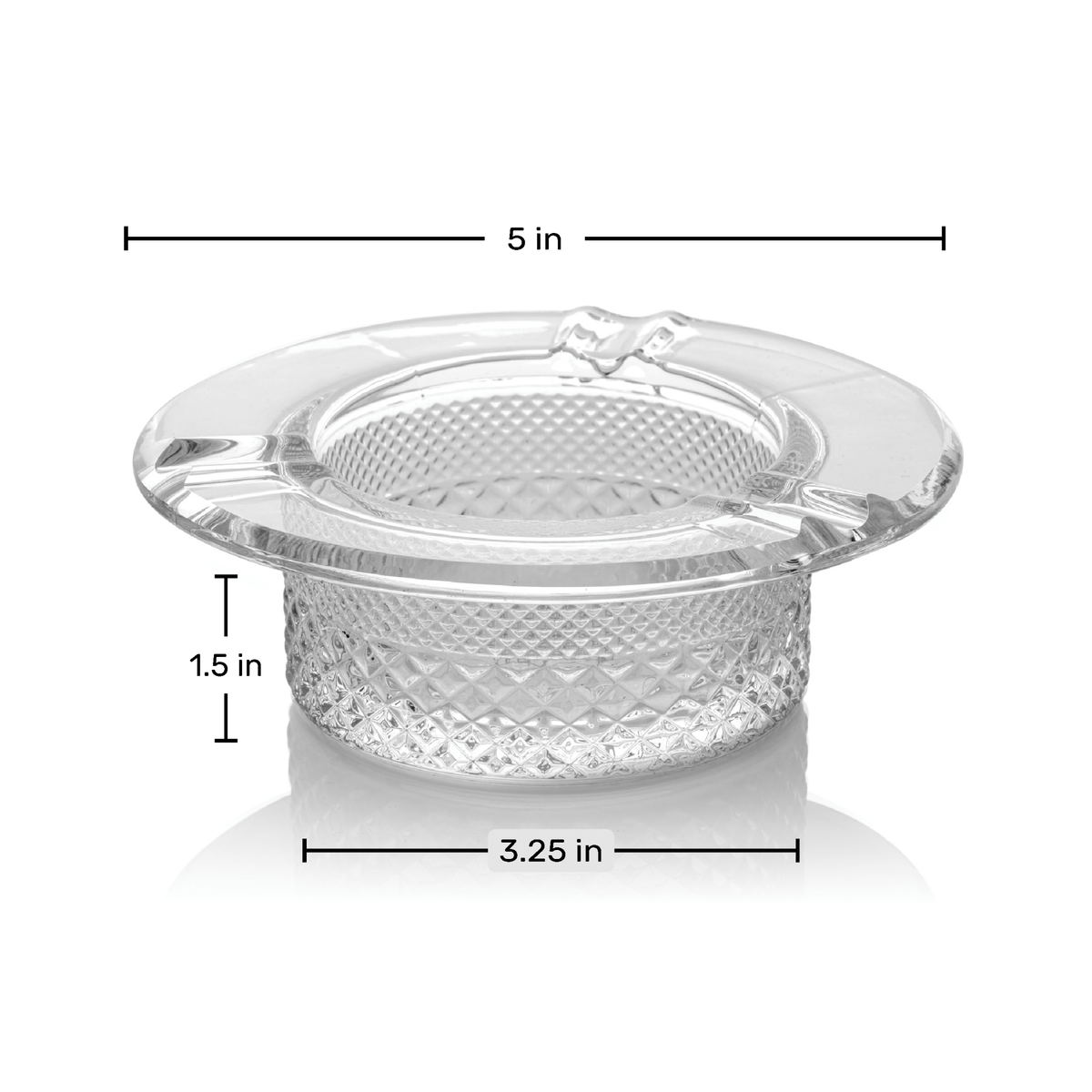 Jane West Twenties Collection Ashtray, Pink - 1321