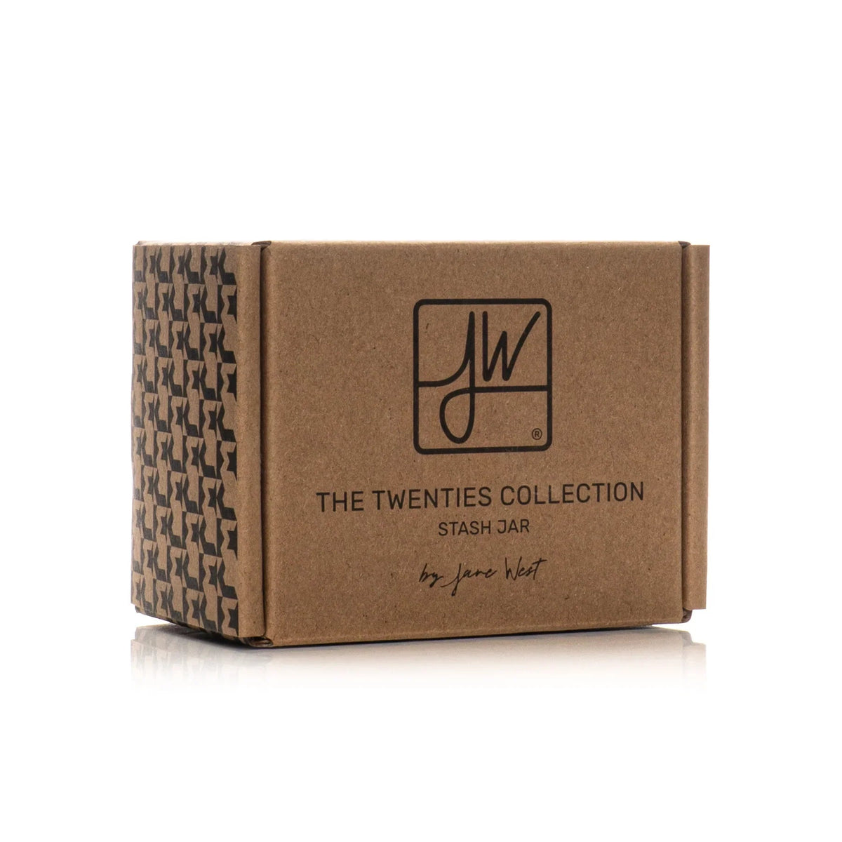 Jane West Twenties Collection Stash Jar, Teal - 1321