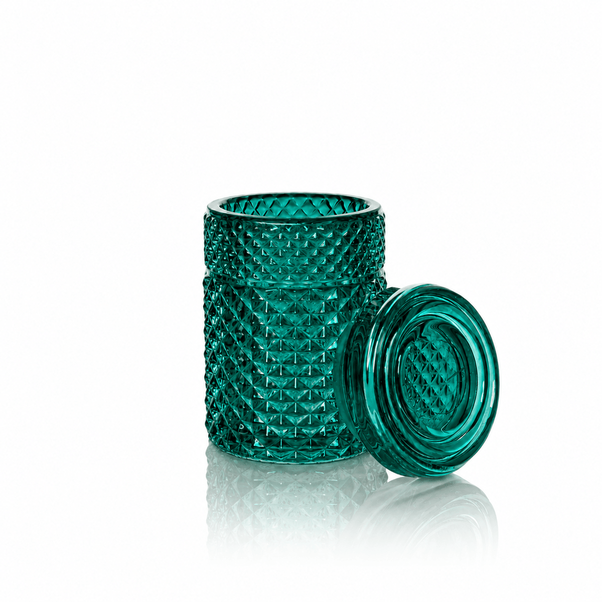 Jane West Twenties Collection Stash Jar, Teal - 1321