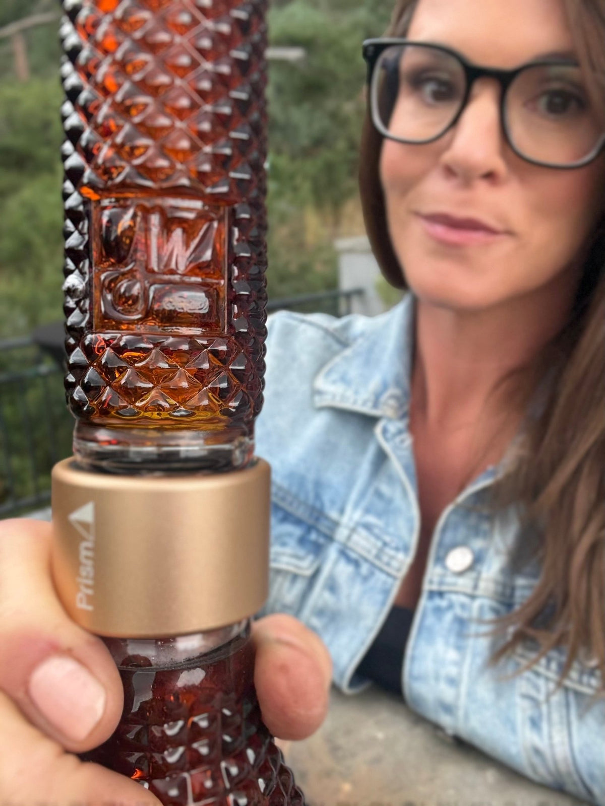 Jane West x Prism Modular Water Pipe, Amber - 1321