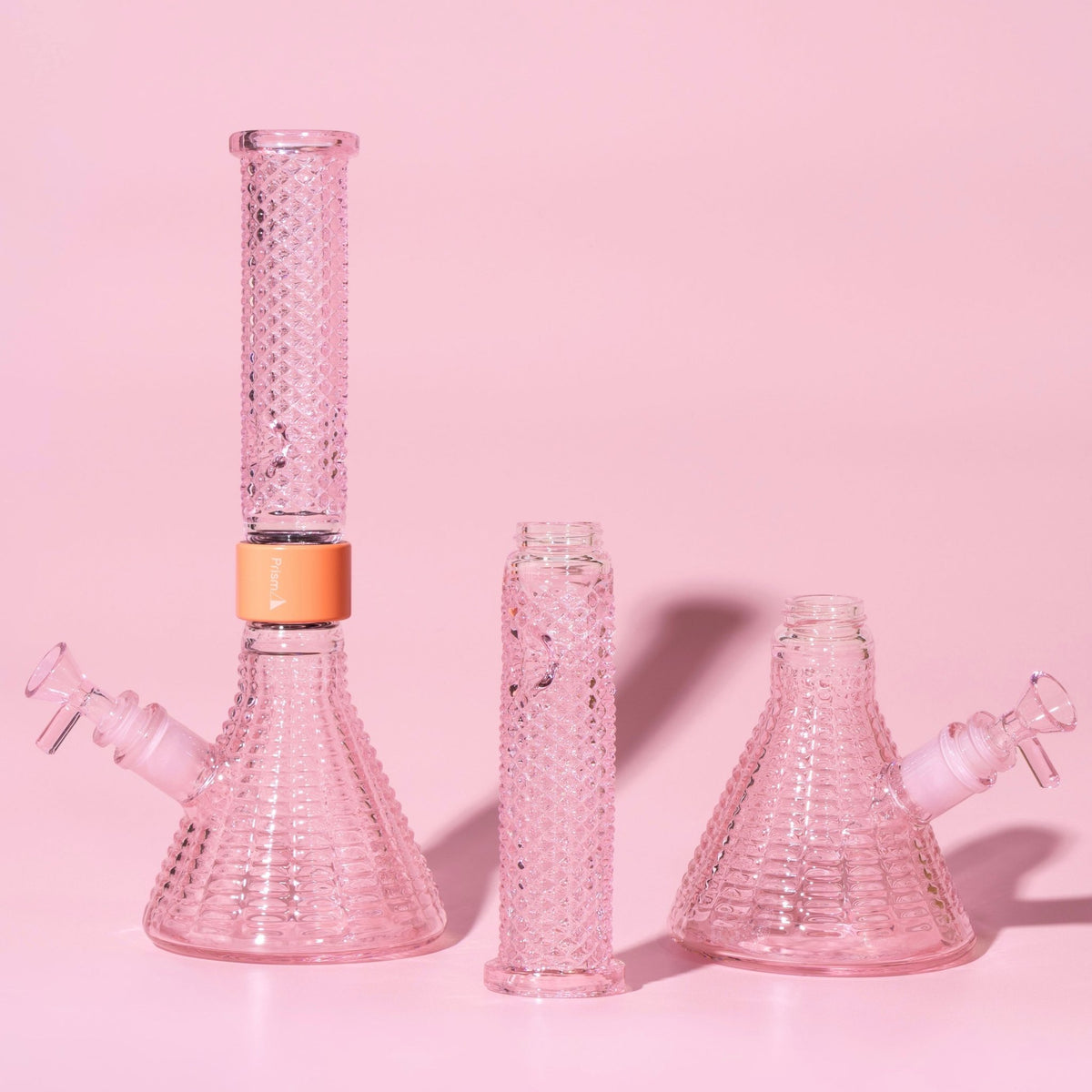 Jane West x Prism Modular Water Pipe, Pink - 1321