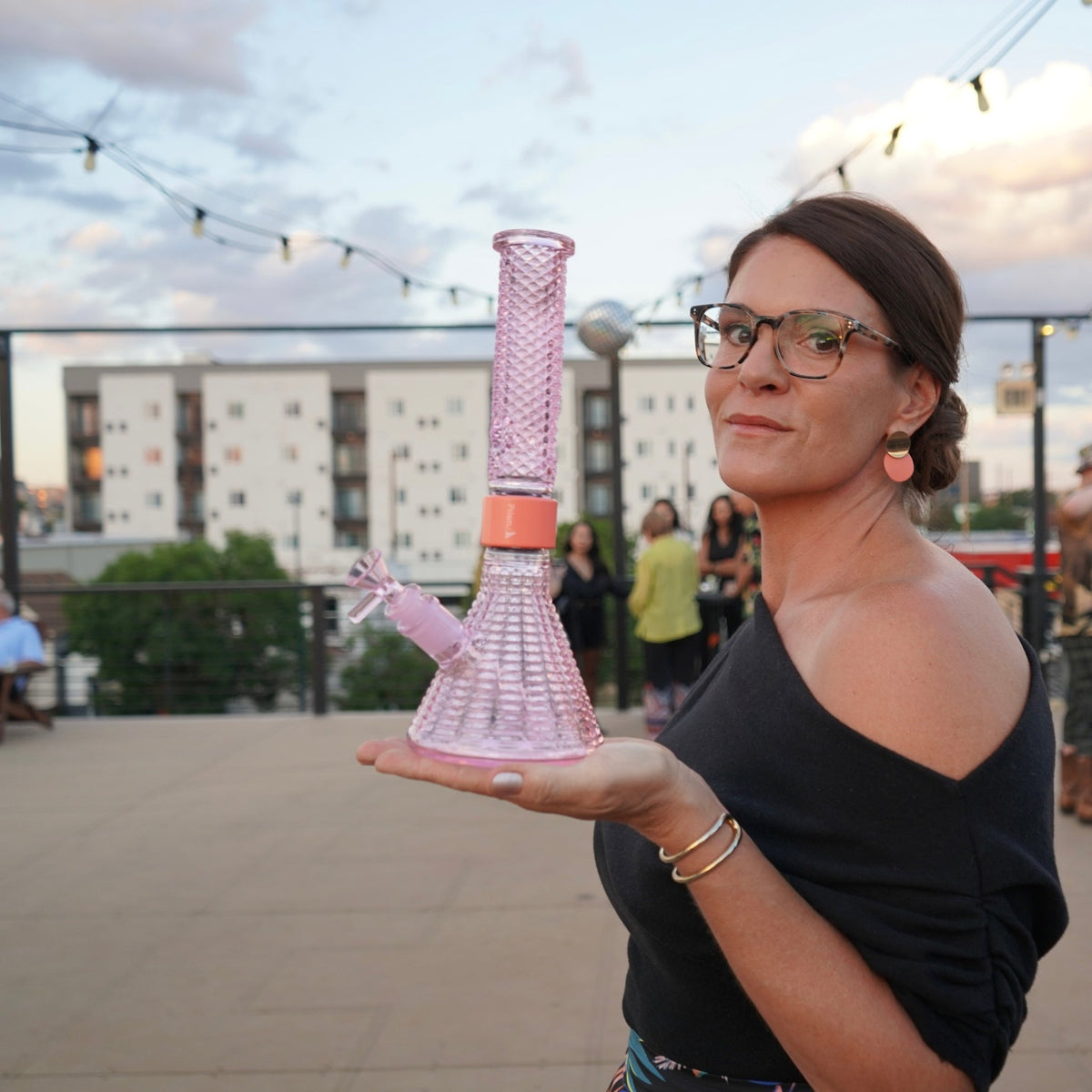 Jane West x Prism Modular Water Pipe, Pink - 1321