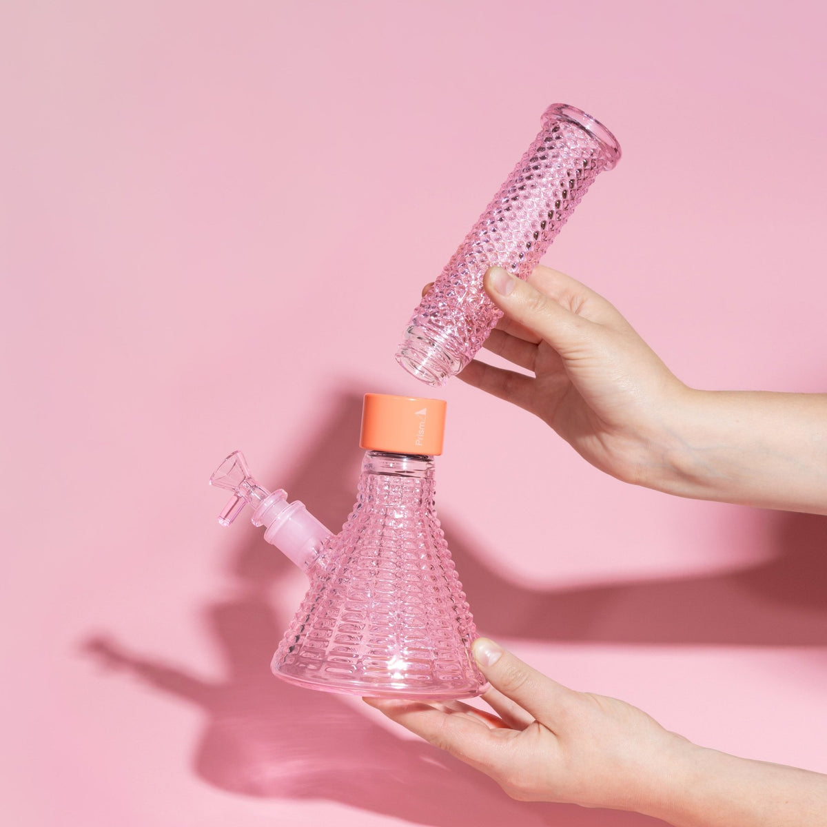 Jane West x Prism Modular Water Pipe, Pink - 1321