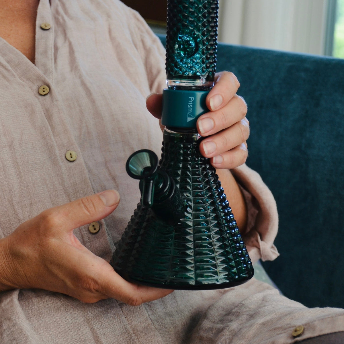 Jane West x Prism Modular Water Pipe, Teal - 1321