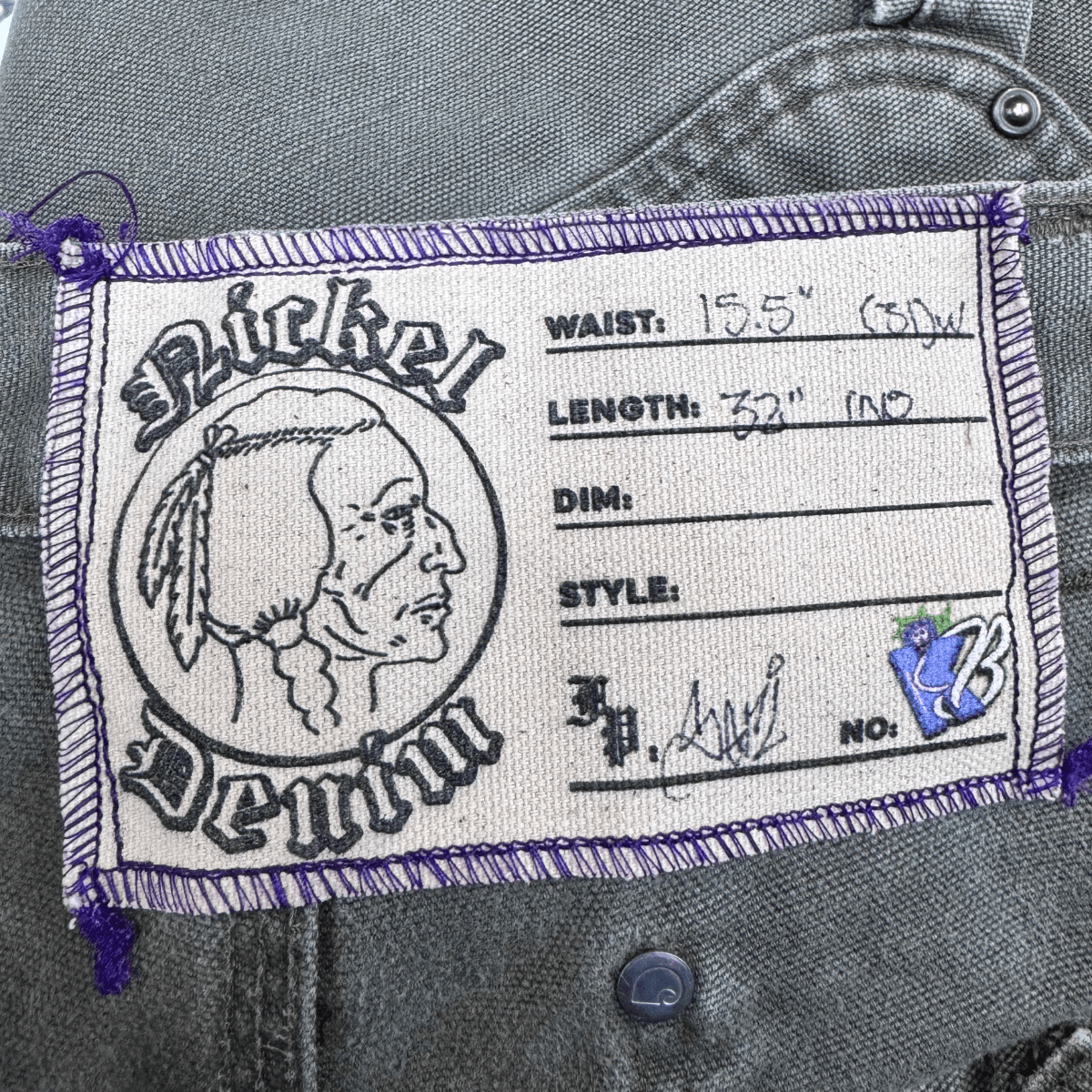 Kapow x Nickel Denim Custom Jeans - 1321