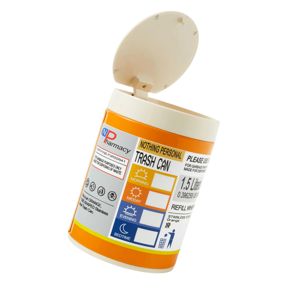 Prescription Trash Can by Nothing Personal - 1321