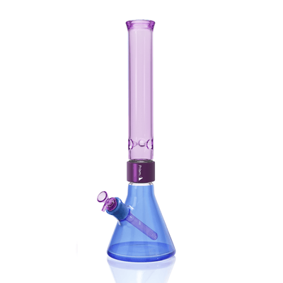 Prism Duo Tall Beaker - Grape Jolly Rancher / Sapphire