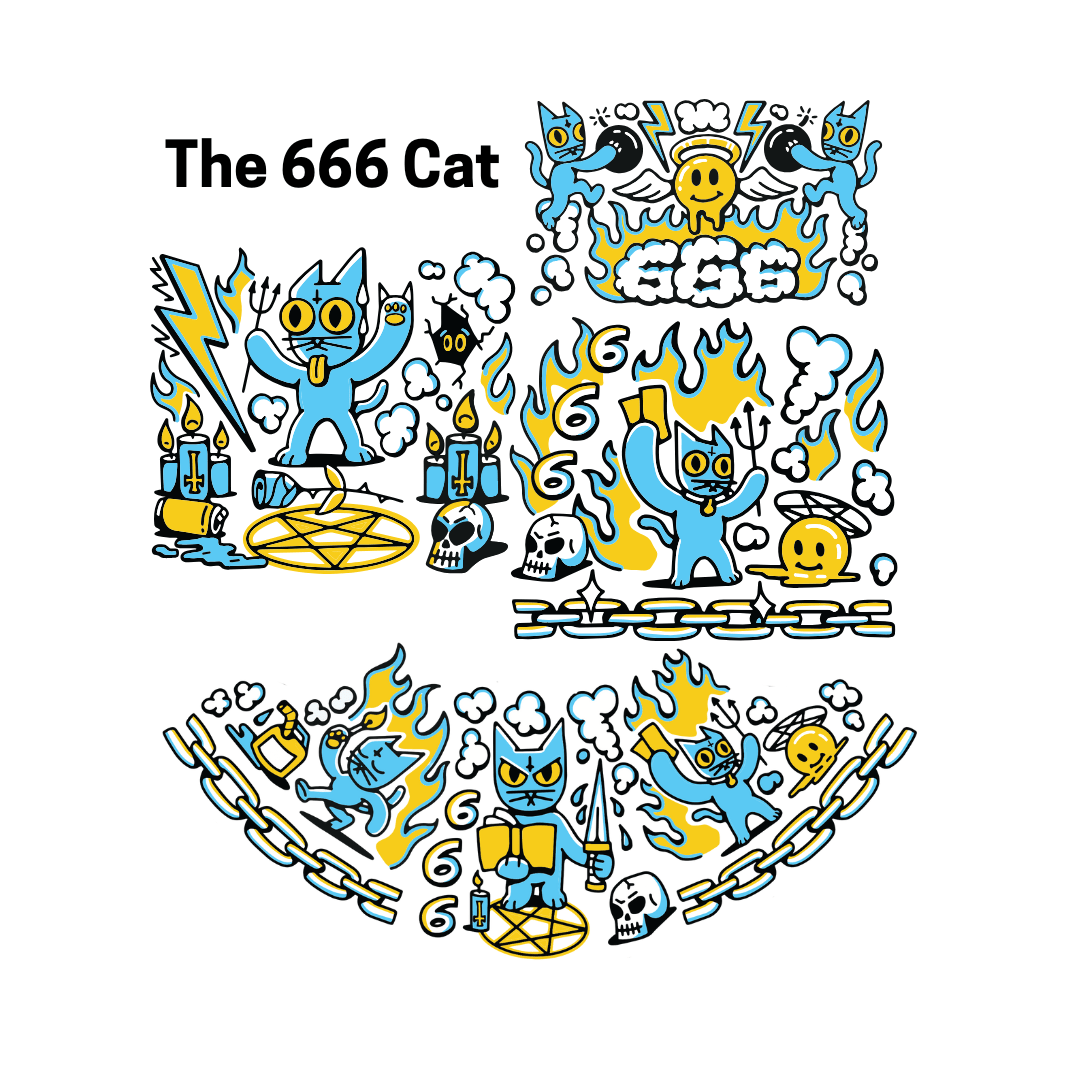 Prism The 666 Cat Standard Big Honeycomb - 1321