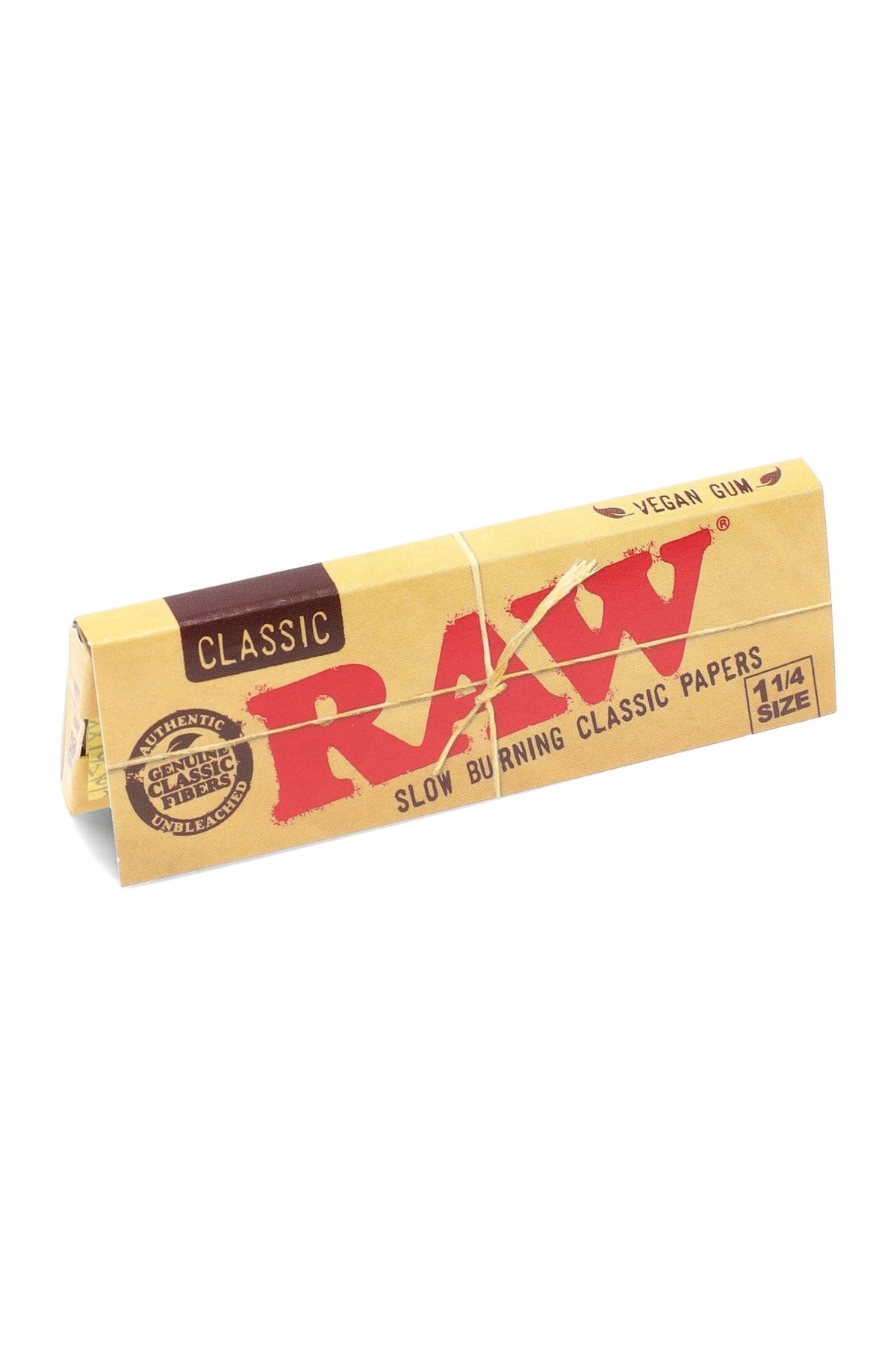 RAW Classic 1¼ Rolling Papers, Box of 24 Booklets - 1321