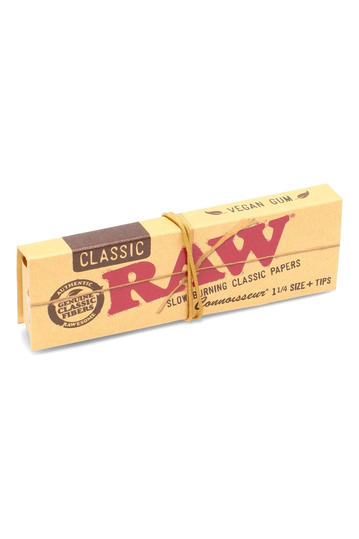 RAW Classic Connoisseur 1¼ Papers with Tips, Box of 24 Booklets - 1321