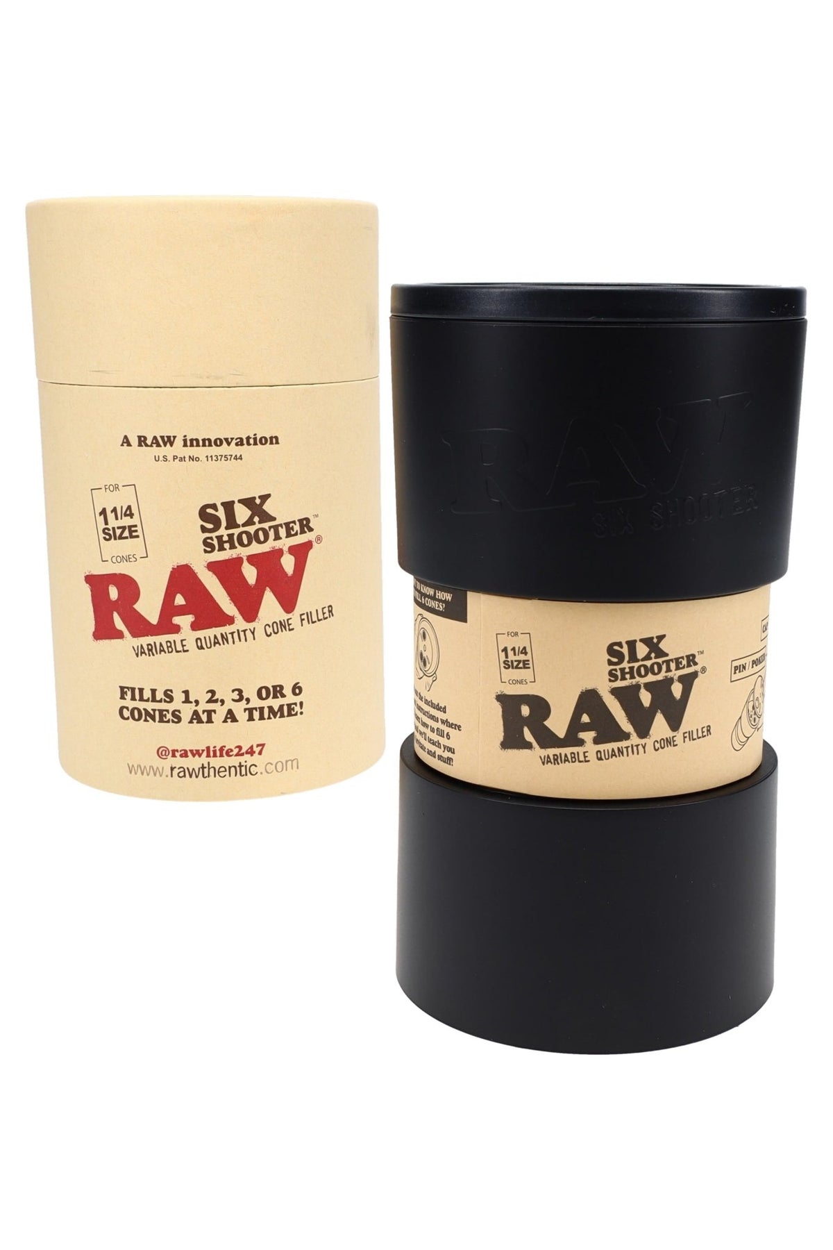 RAW Six Shooter 1¼ Cone Filler - 1321
