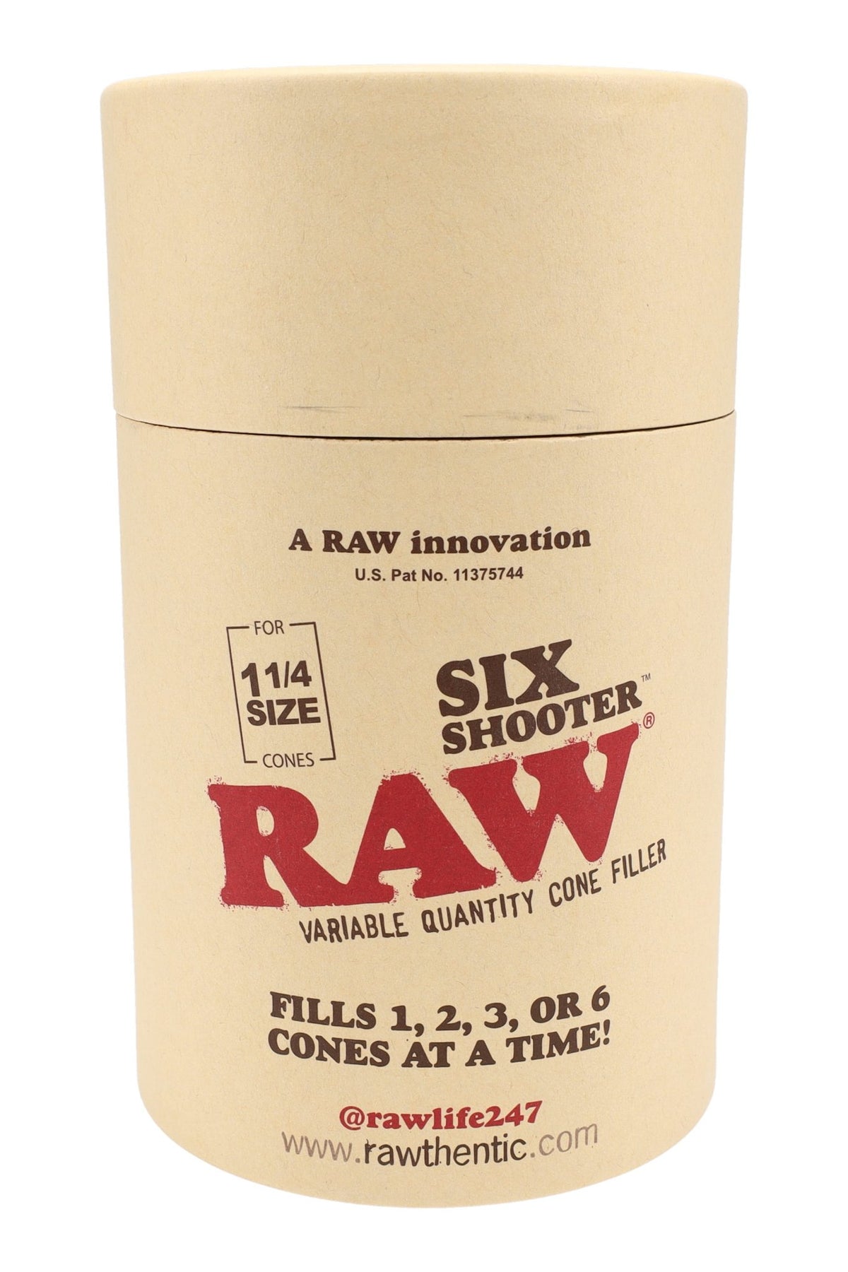 RAW Six Shooter 1¼ Cone Filler - 1321