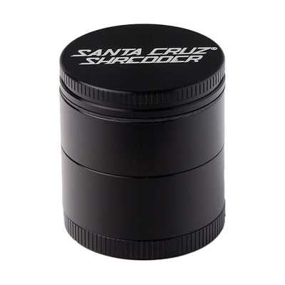 Santa Cruz Shredder Medium 4-Piece Grinder - Black