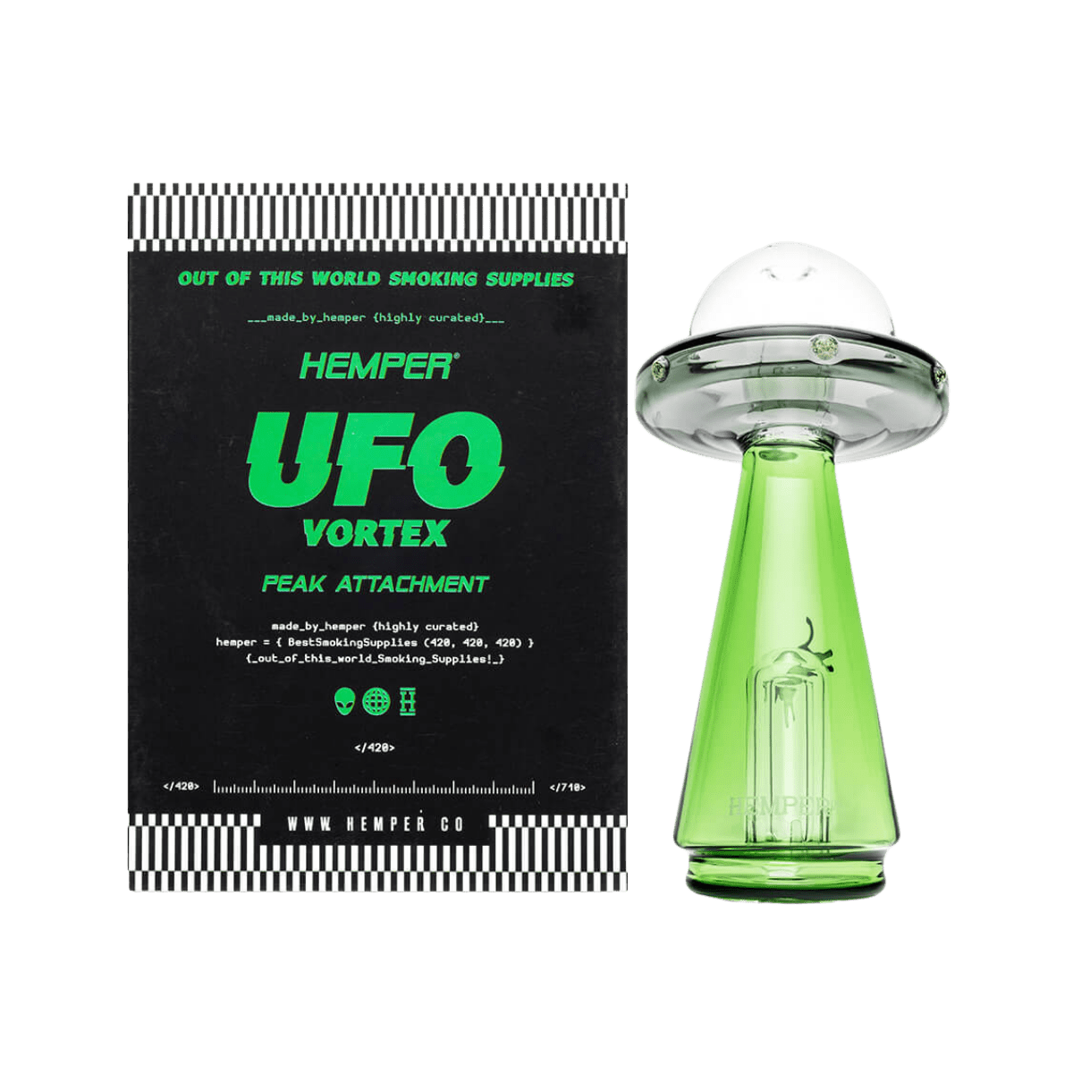 UFO Vortex Puffco Peak Top - 1321