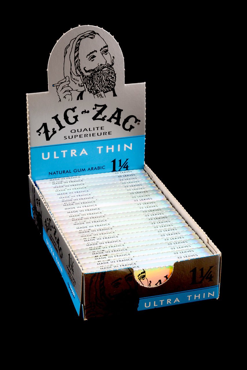 Zig-Zag Ultra Thin 1¼ Rolling Papers, Box of 24 Booklets - 1321