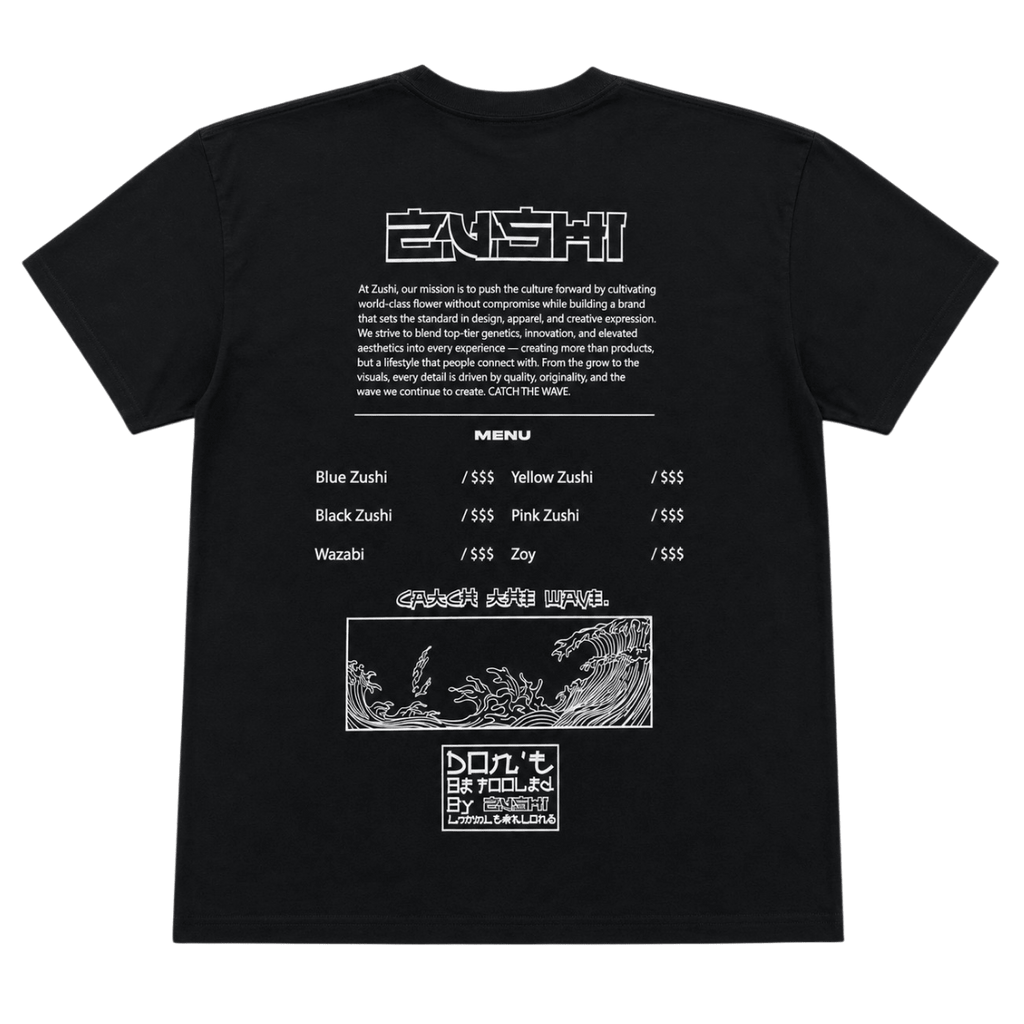 Zushi Menu Tee - 1321