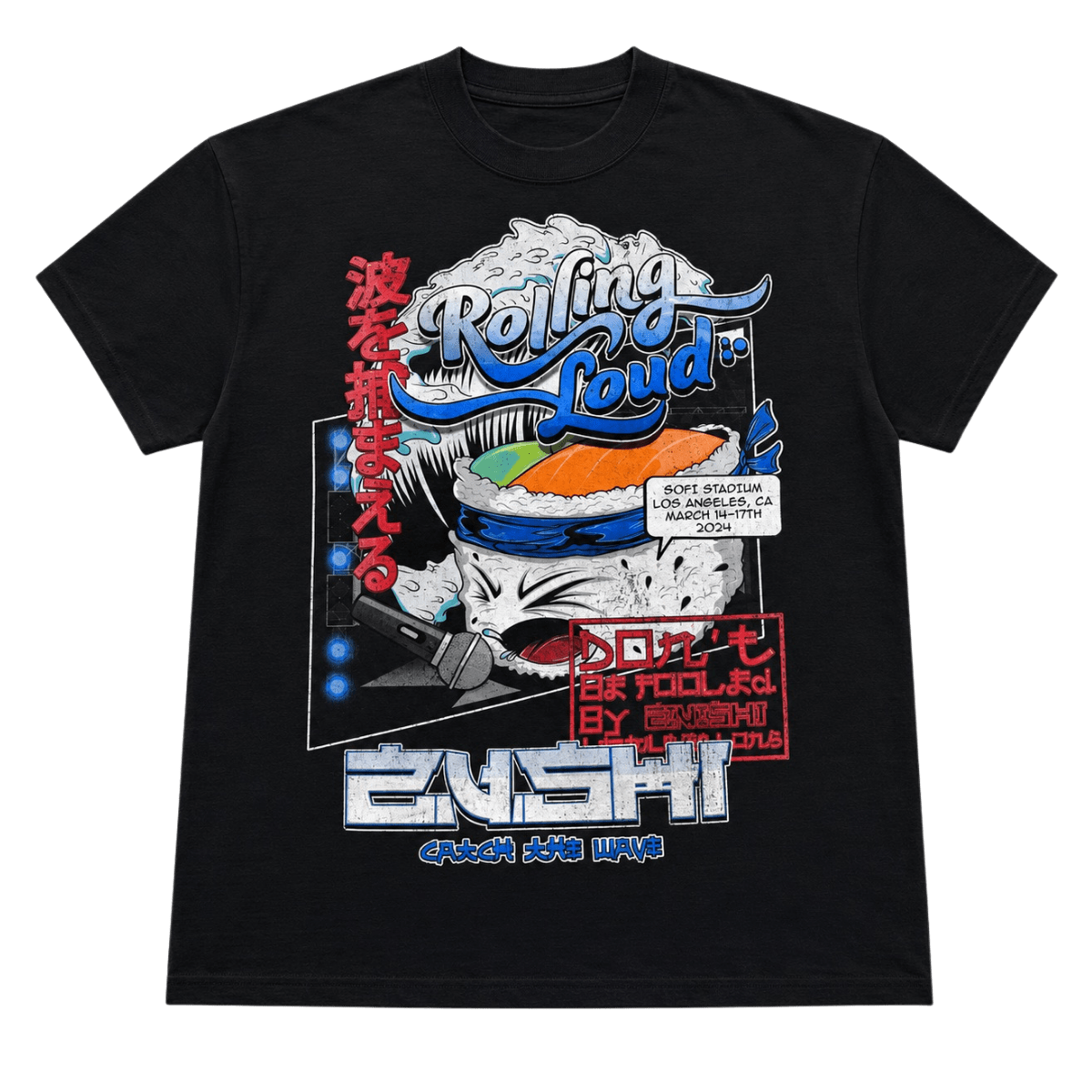 Zushi Rolling Loud 2024 Tee - 1321