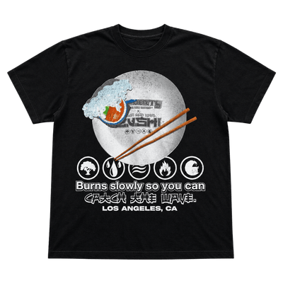 Zushi x Elements Tee (Black Chopsticks)