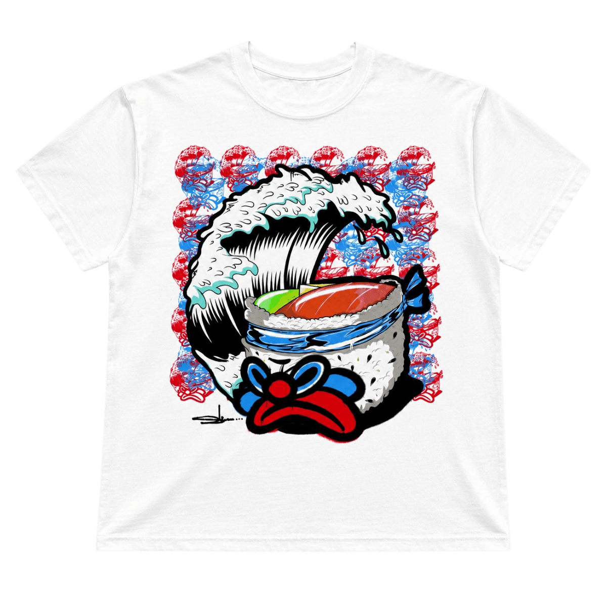Zushi x Slawn Catch the Wave Tee - 1321
